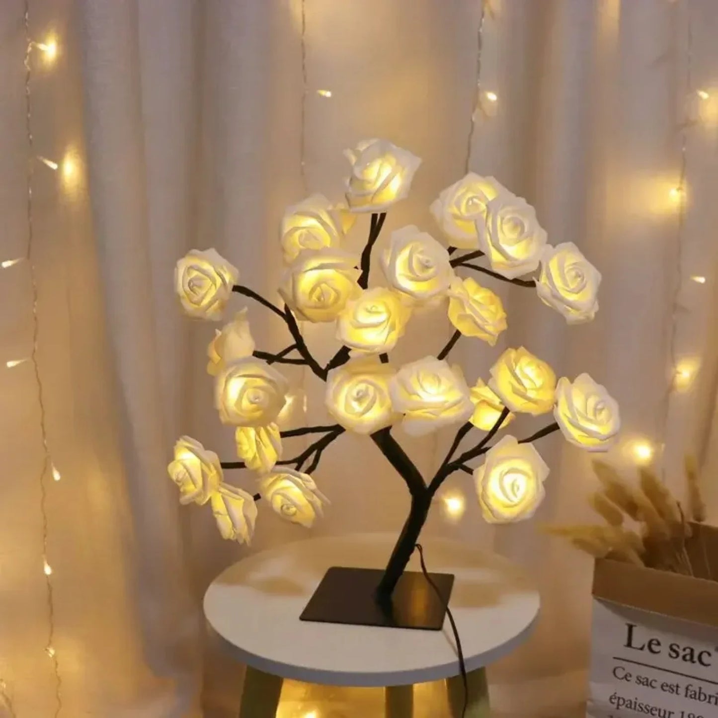 LED Rose Flower Tree