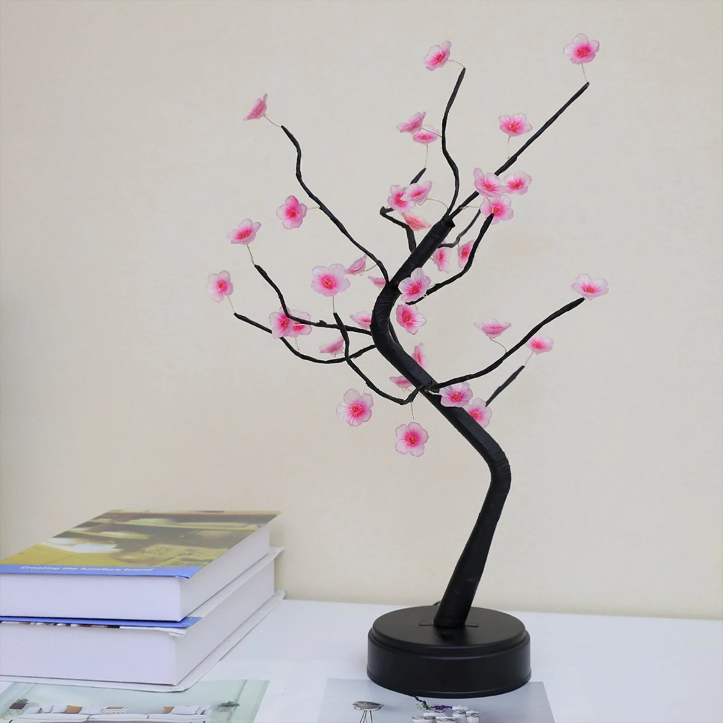 Cherry Blossom Bonsai LED Tree Light