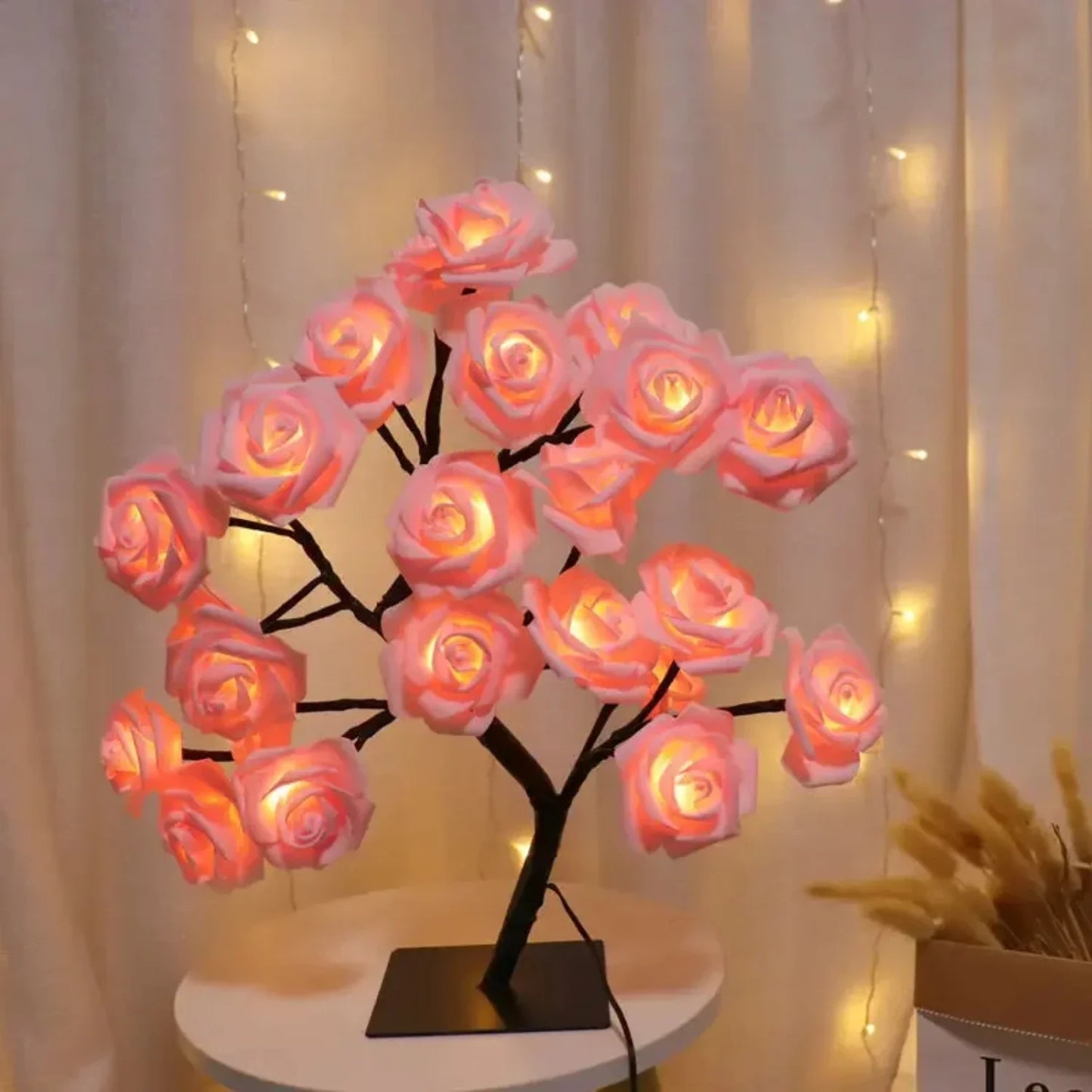 LED Rose Flower Tree