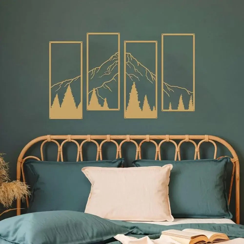 Mountain and Forest Wall Decor